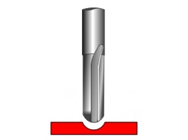 Cutter for MDF with ball nous